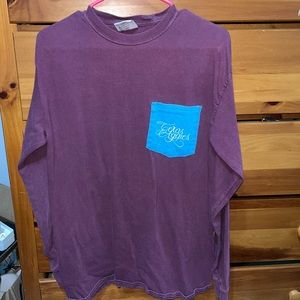 Comfort Colors Texas A&M Aggies Maroon Long-sleeve T-Shirt